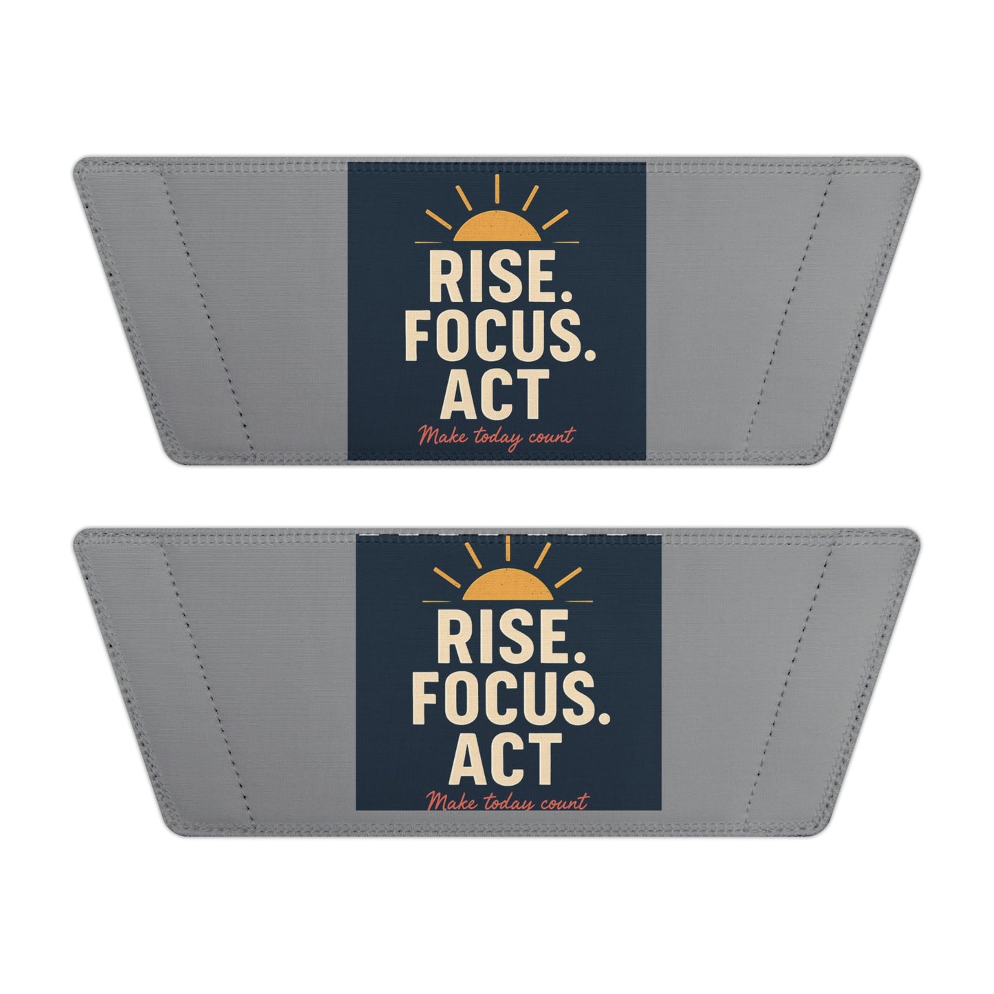 Men's Removable-Strap Sandals - "Rise, Focus, Act" Casual Footwear